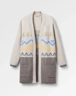 Nettle Recycelte Strickjacke - Birke