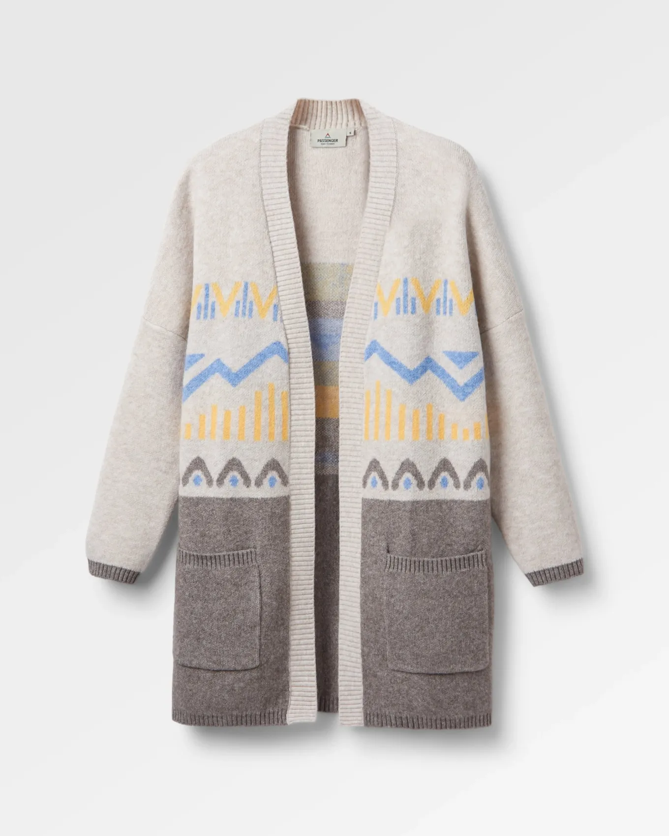 Nettle Recycelte Strickjacke - Birke