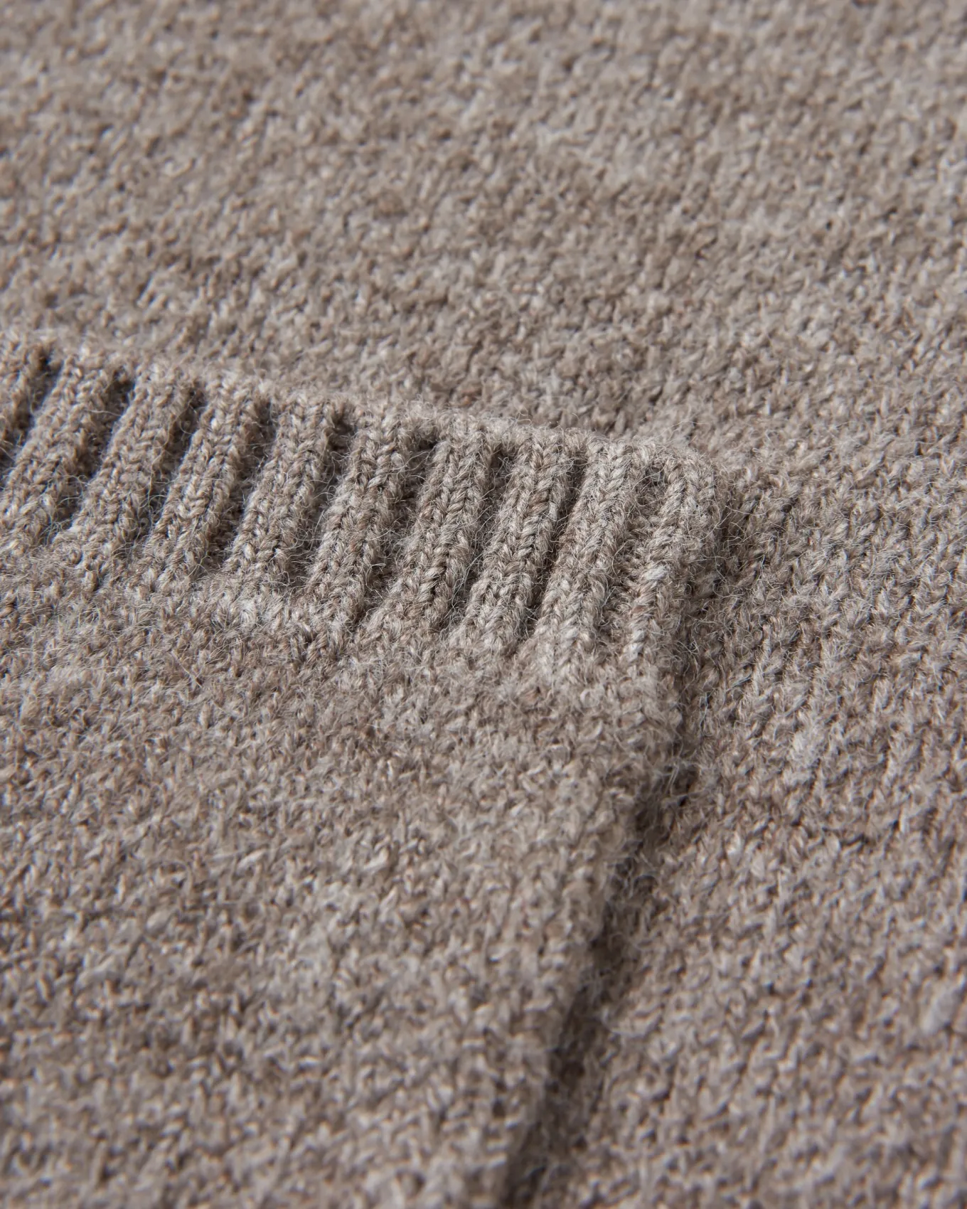 Nettle Recycelte Strickjacke - Birke