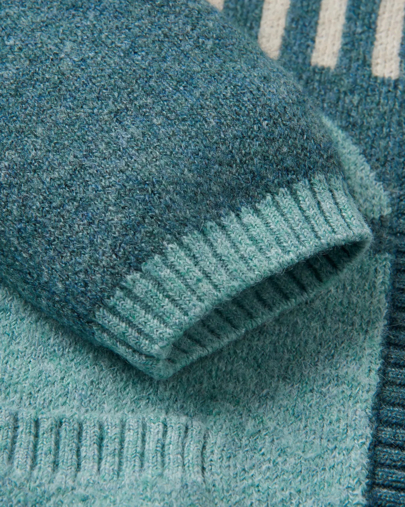 Nettle Recycelte Strickjacke - Arktis