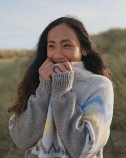 Nettle Recycelter Gestrickter Pullover - Birke