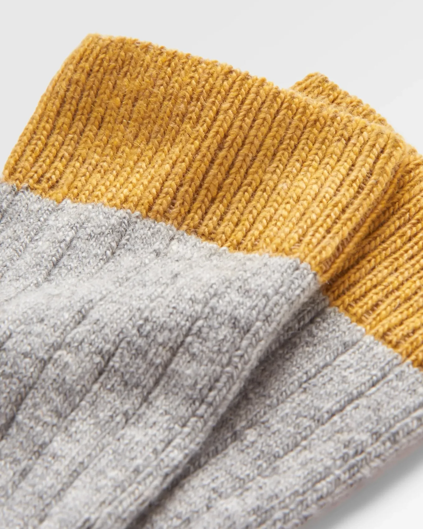 Noosa Recycelte Crew Socken - Graumeliert