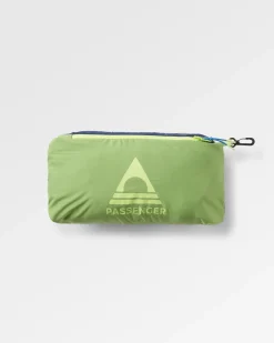 Northstar Daunenjacke aus recyceltem Material - Sattes Marineblau/Birnengrün/Arktis