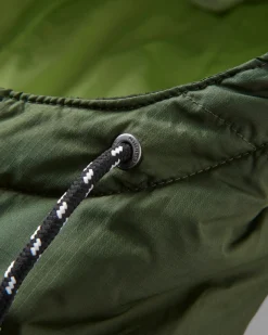 Ocean recycelte isolierte 1/2 Zip Jacke - Abstrakte Bergtanne