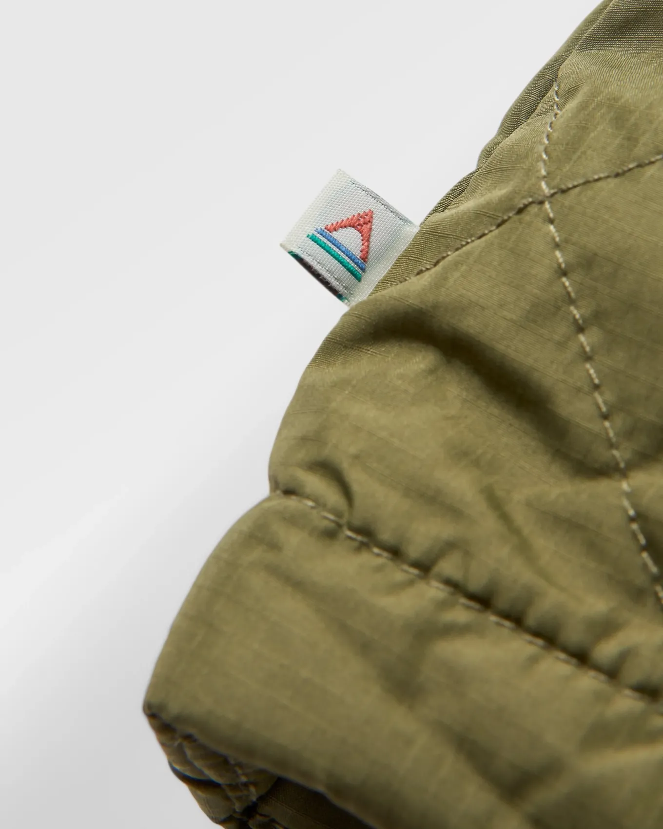 Oceanic Recycled Insulated 1/2 Zip Jacket - Black/Khaki