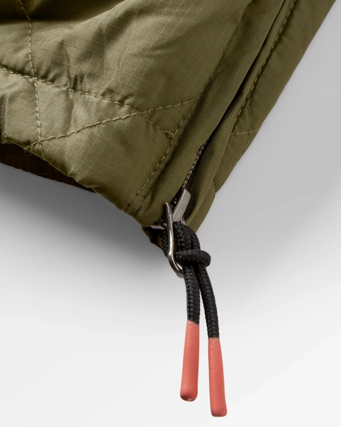 Oceanic Recycled Insulated 1/2 Zip Jacket - Black/Khaki