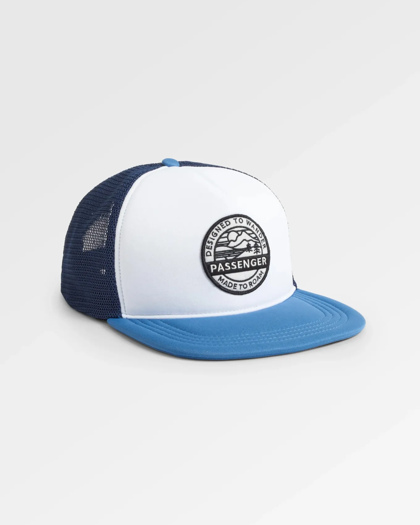 Odyssey Aktiv Trucker-Kappe - Marine/Mondlichtblau