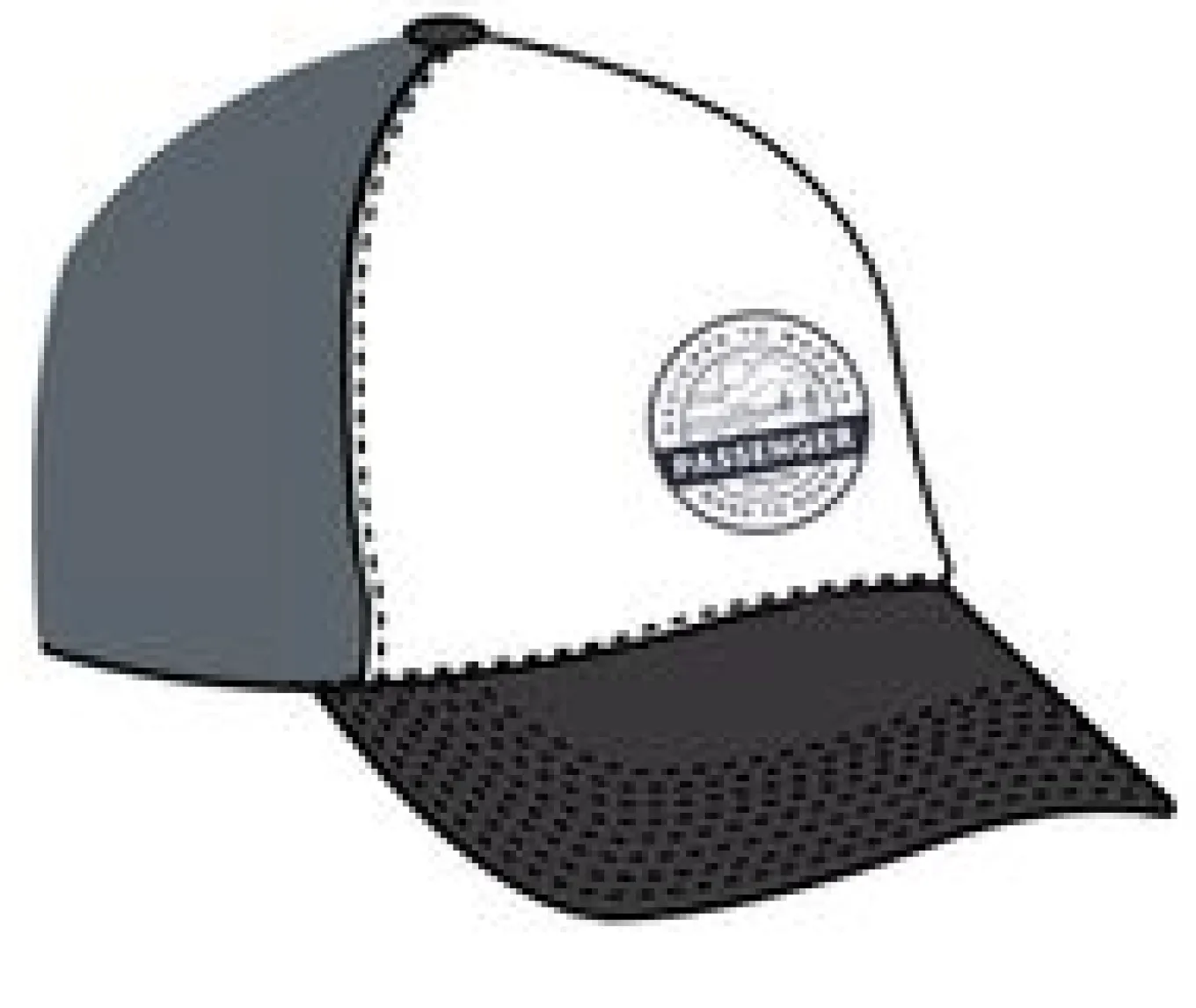 Odyssey Aktiv Trucker-Kappe - Phantomschwarz