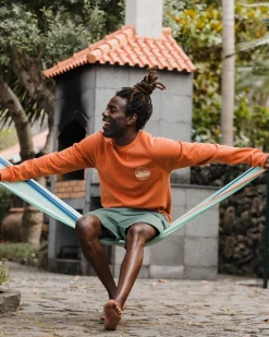 Odyssey Bio-Baumwoll-Sweatshirt - Gebranntes Orange