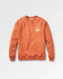 Odyssey Bio-Baumwoll-Sweatshirt - Gebranntes Orange