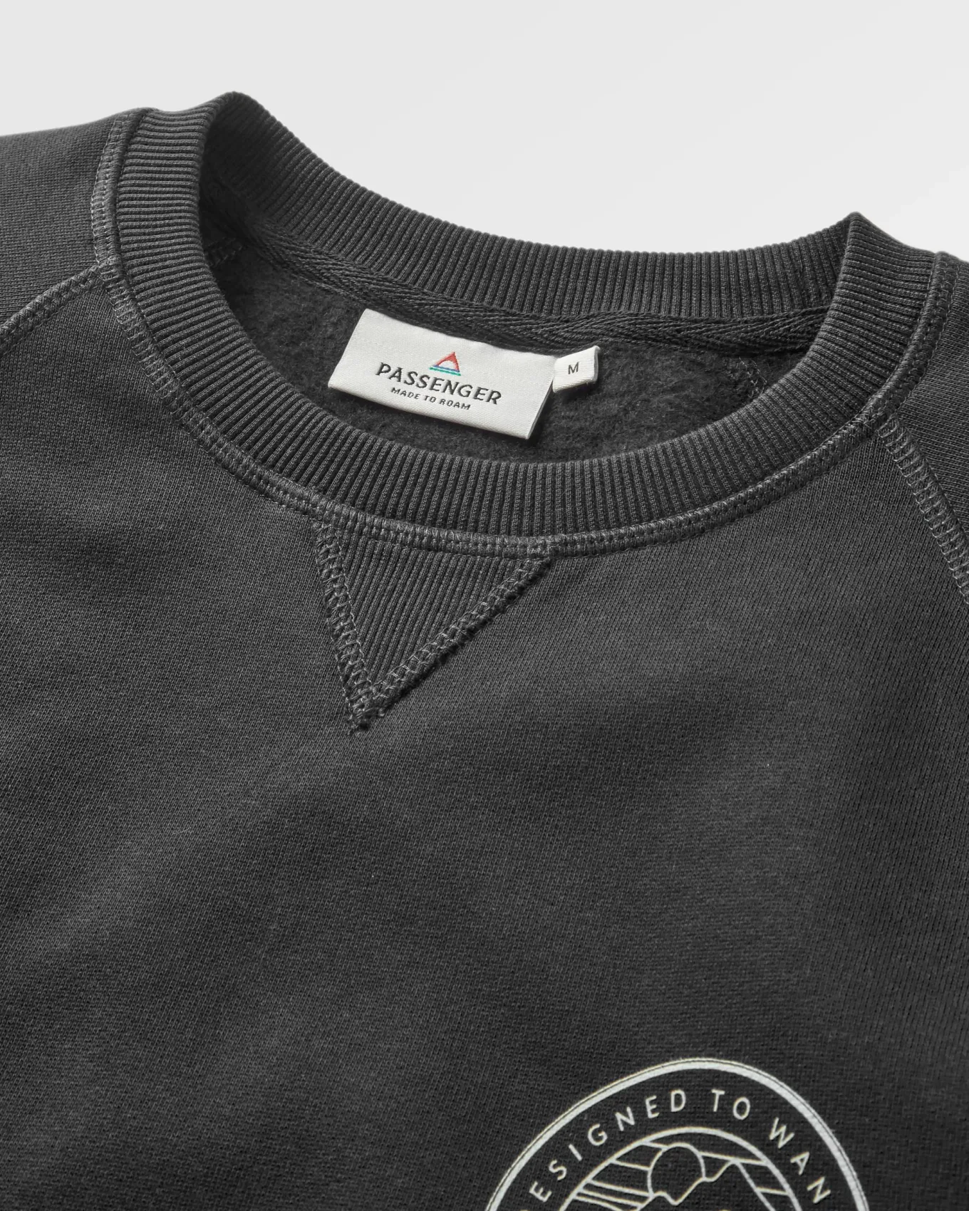 Odyssey Bio-Baumwoll-Sweatshirt - Schwarz