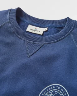 Odyssey Bio-Baumwoll-Sweatshirt - Tiefes Marineblau