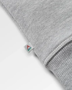 Odyssey Bio-Baumwoll-Sweatshirt - Mittelgrau Meliert