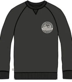 Odyssey Bio-Baumwoll-Sweatshirt - Schwarz
