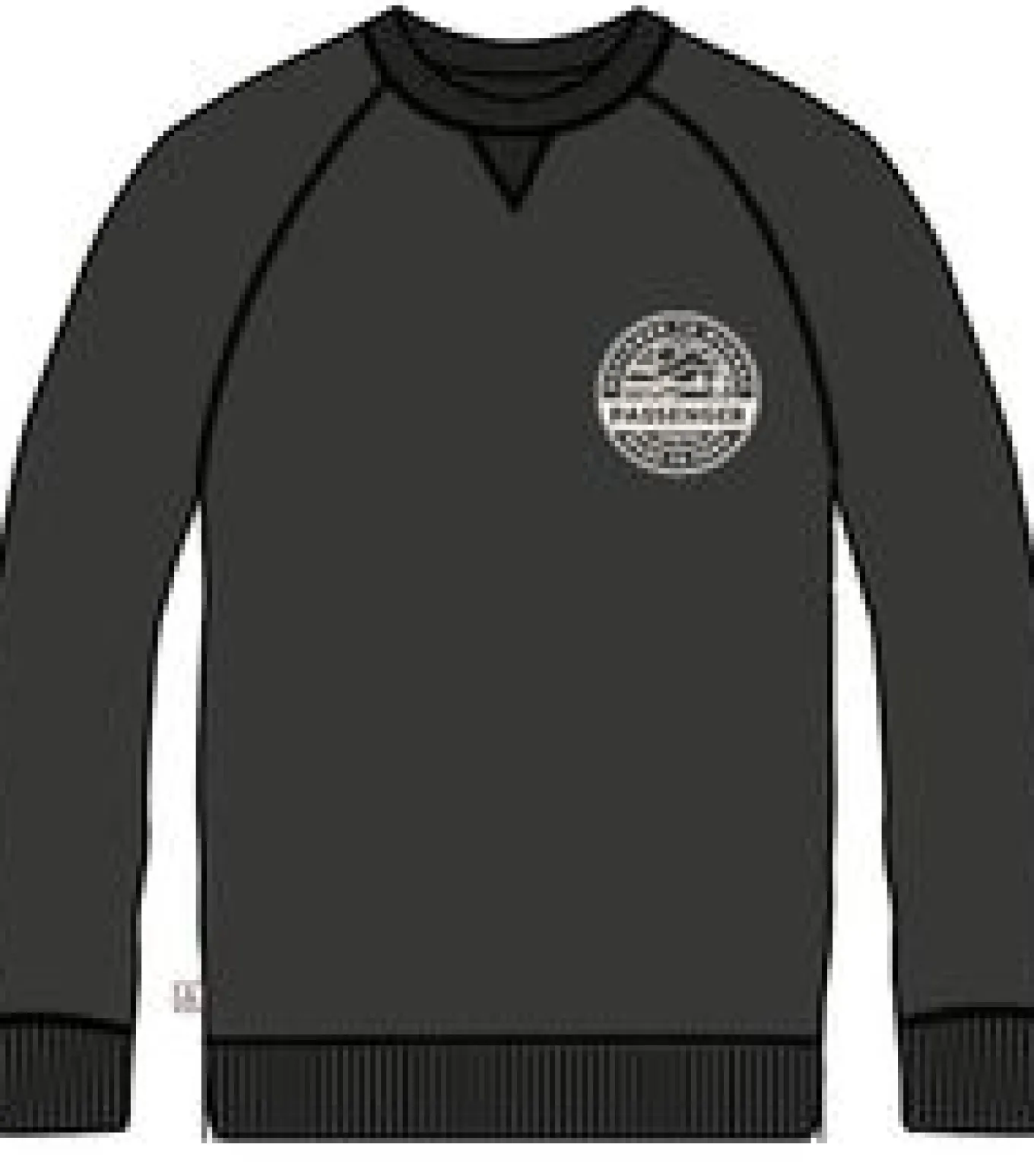 Odyssey Bio-Baumwoll-Sweatshirt - Schwarz