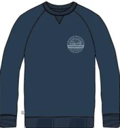 Odyssey Bio-Baumwoll-Sweatshirt - Tiefes Marineblau