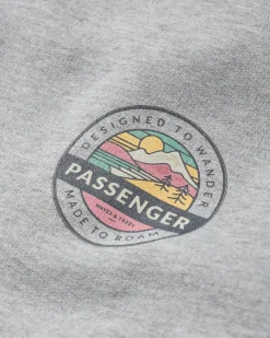 Odyssey Bio-Baumwoll-Sweatshirt - Mittelgrau Meliert