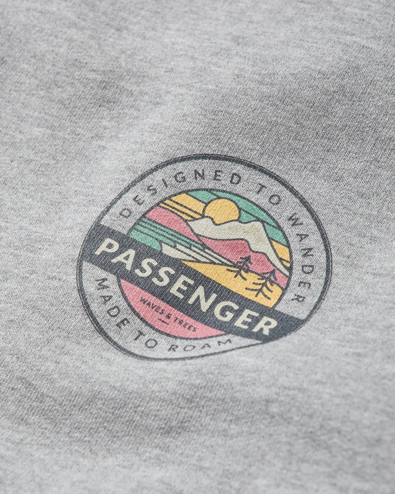 Odyssey Bio-Baumwoll-Sweatshirt - Mittelgrau Meliert