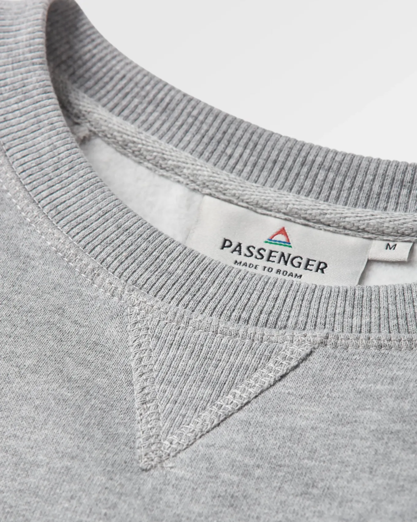 Odyssey Bio-Baumwoll-Sweatshirt - Mittelgrau Meliert