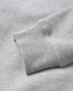 Odyssey Bio-Baumwoll-Sweatshirt - Mittelgrau Meliert