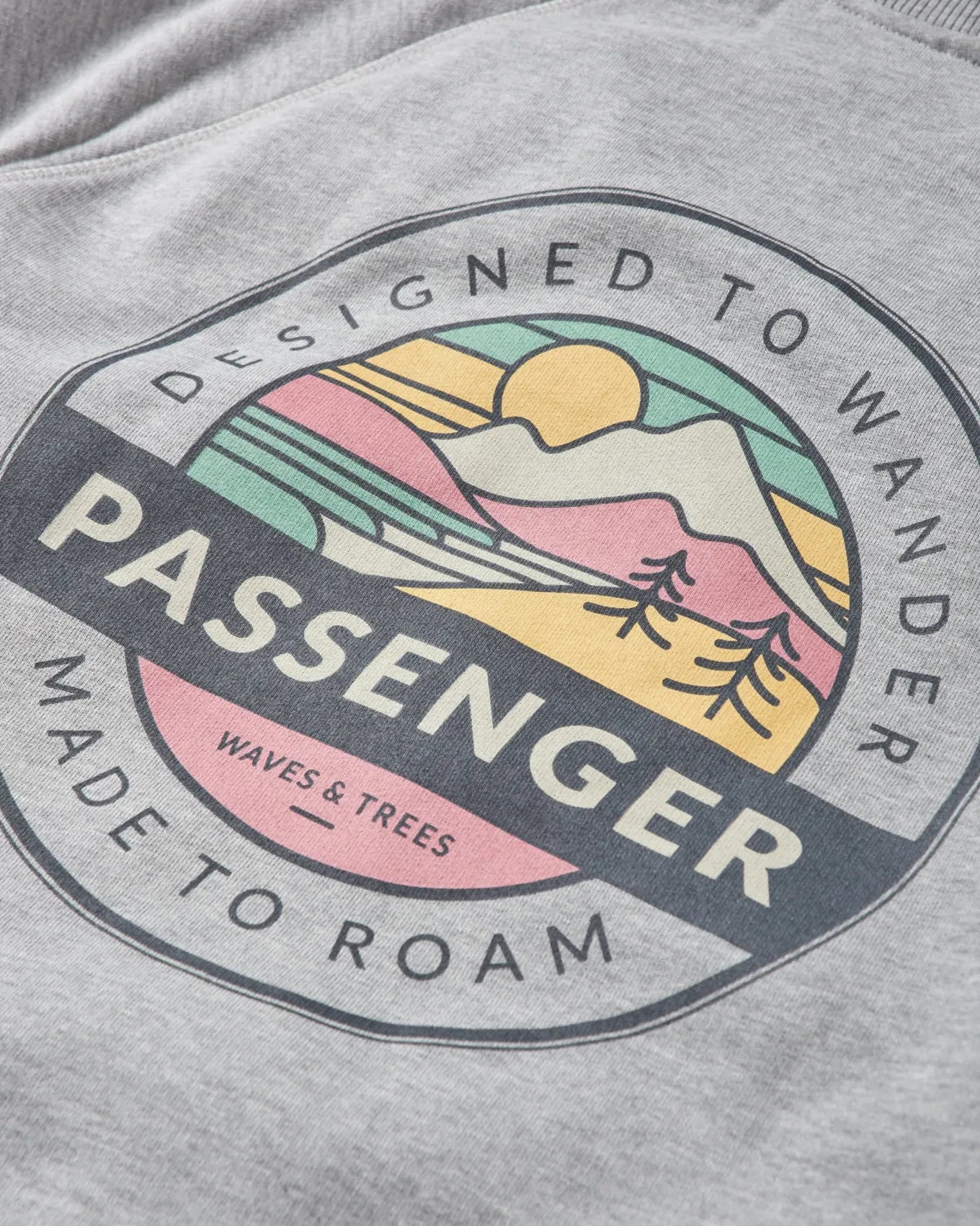 Odyssey Bio-Baumwoll-Sweatshirt - Mittelgrau Meliert