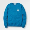 Odyssey Organic Cotton Sweatshirt - Blue Steel