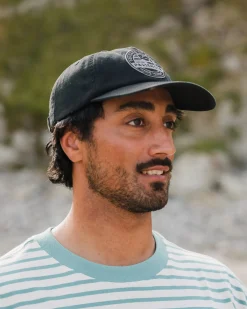Odyssey Recycelte 5-Panel-Kappe - Schwarz