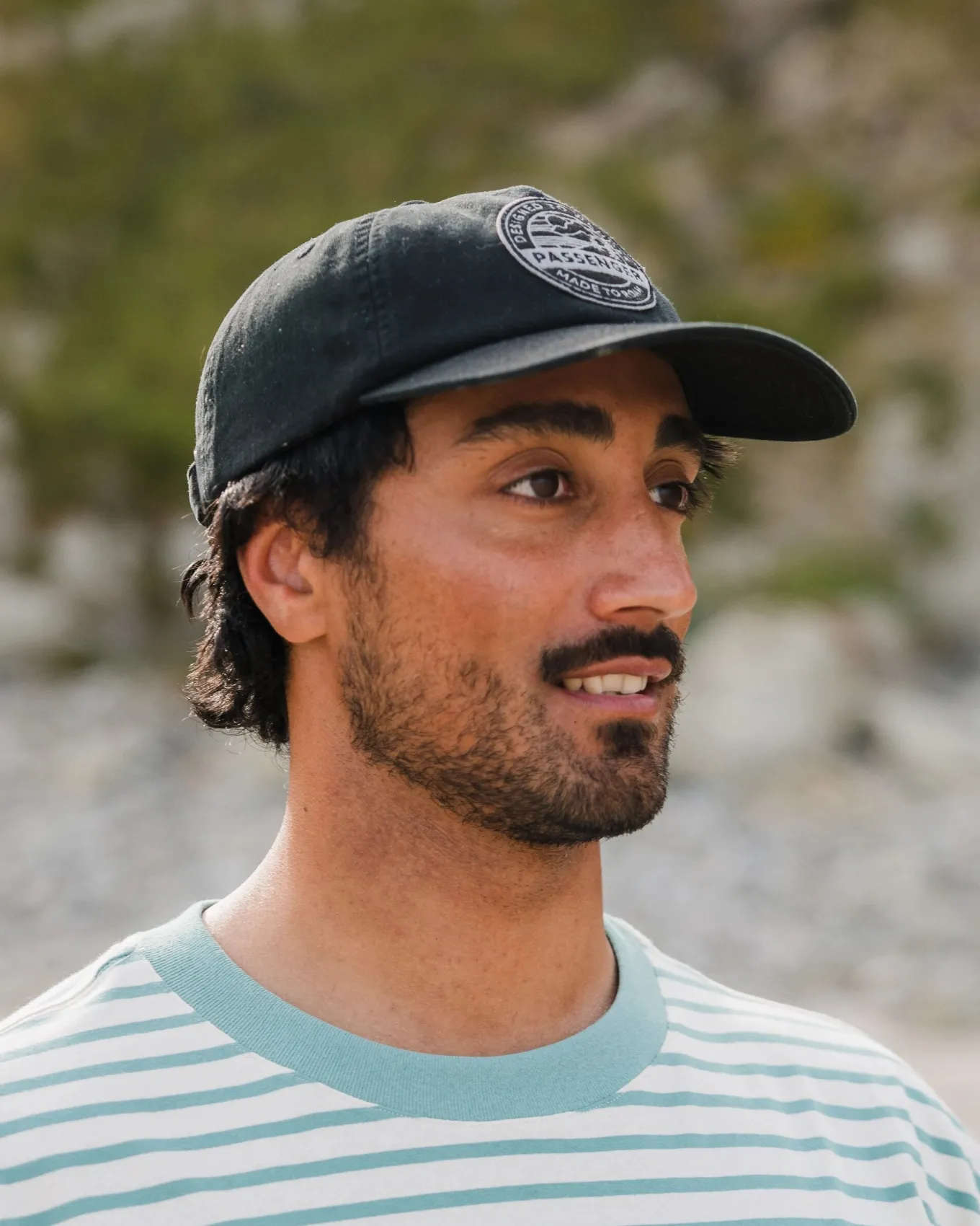 Odyssey Recycelte 5-Panel-Kappe - Schwarz