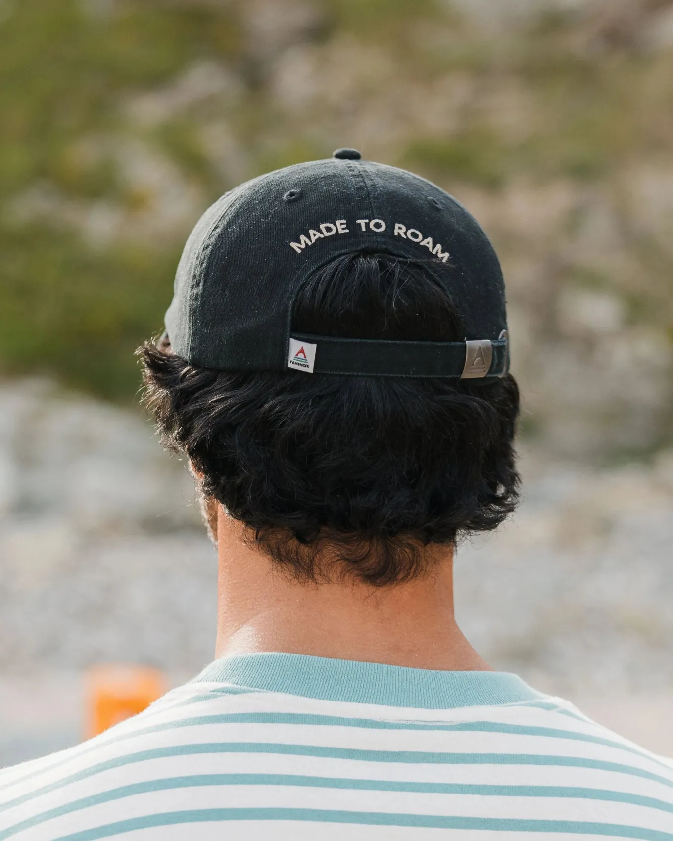 Odyssey Recycelte 5-Panel-Kappe - Schwarz