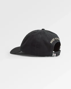 Odyssey Recycelte 5-Panel-Kappe - Schwarz