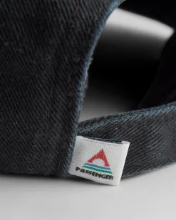 Odyssey Recycelte 5-Panel-Kappe - Schwarz