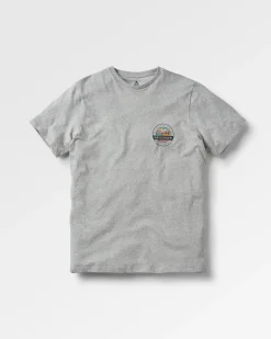 Odyssey Recyceltes Baumwoll-T-Shirt - Graumeliert