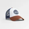 Odyssey Trucker Kappe - Sattes Marineblau/Gummi