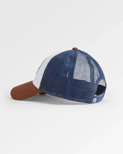 Odyssey Trucker Kappe - Sattes Marineblau/Gummi