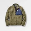 Offgrid 2.0 1/2 Zip Recyceltes Sherpa-Fleece - Khaki