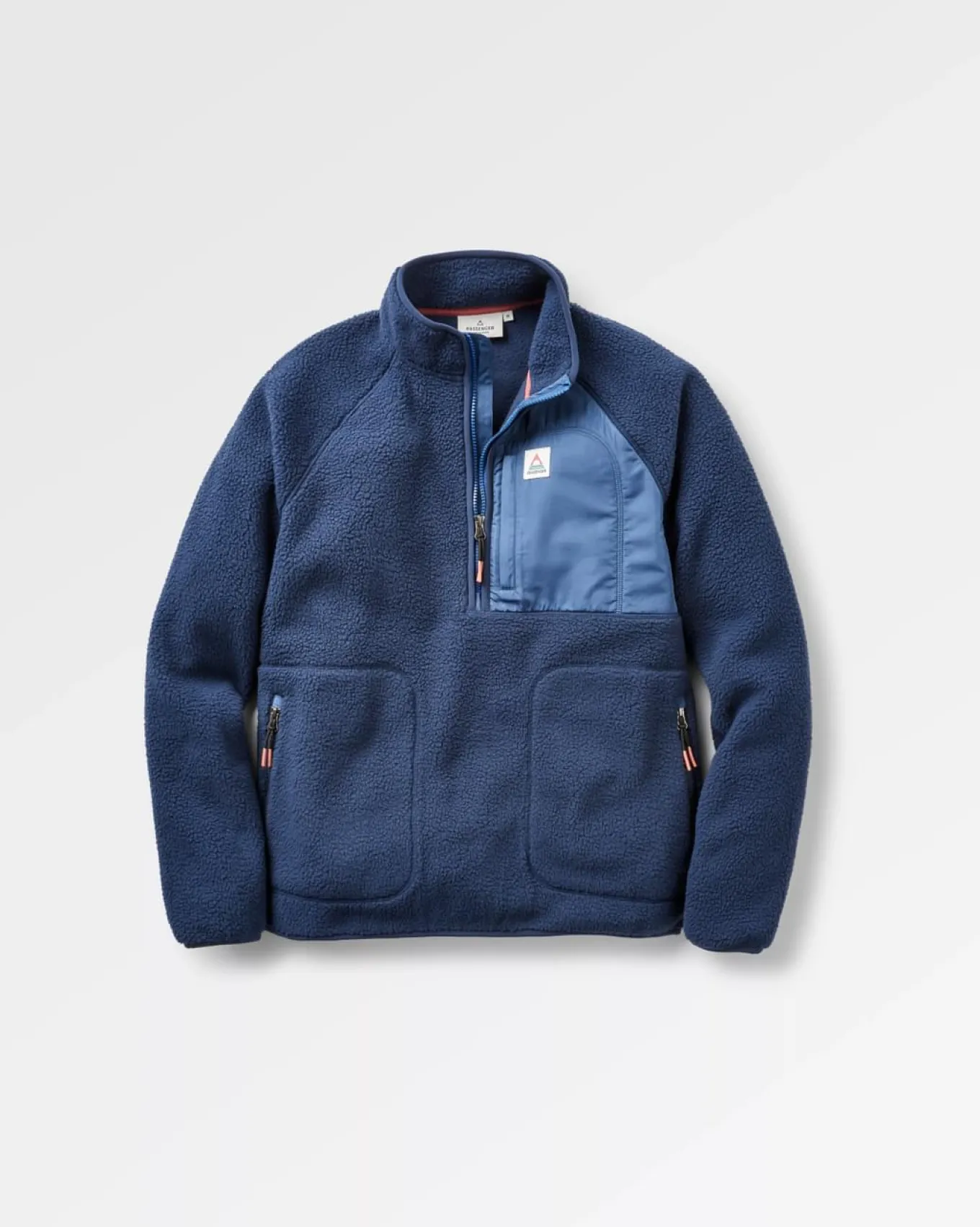Offgrid 2.0 1/2 Zip Recyceltes Sherpa-Fleece - Tiefes Marineblau