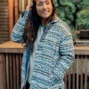 Orion recyceltes Polar-Fleece-Hemd - Berg Geo Arktis
