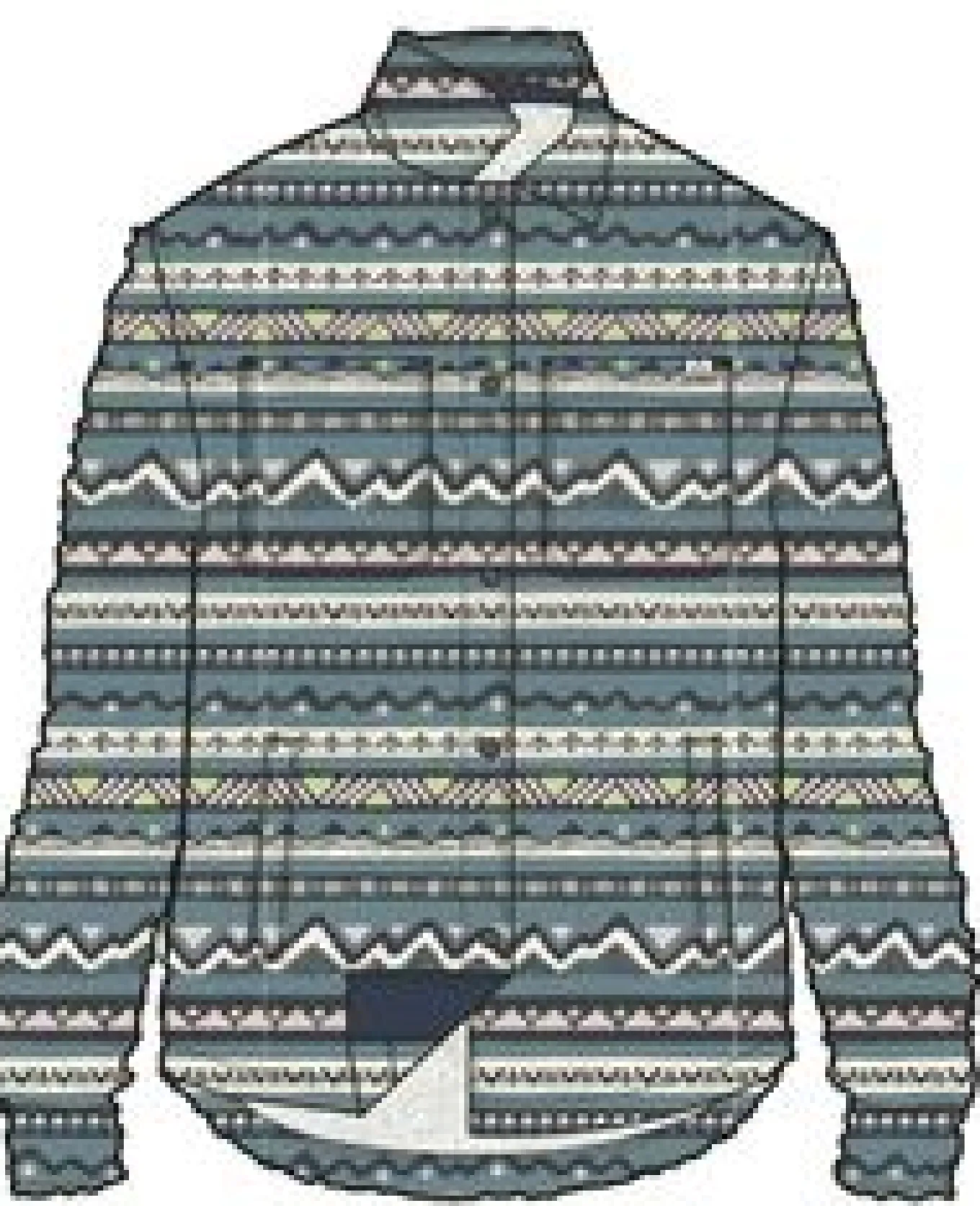 Orion recyceltes Polar-Fleece-Hemd - Berg Geo Arktis
