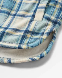 Orion recyceltes Polar-Fleece-Hemd - Haferflocken/Arktis-Karo