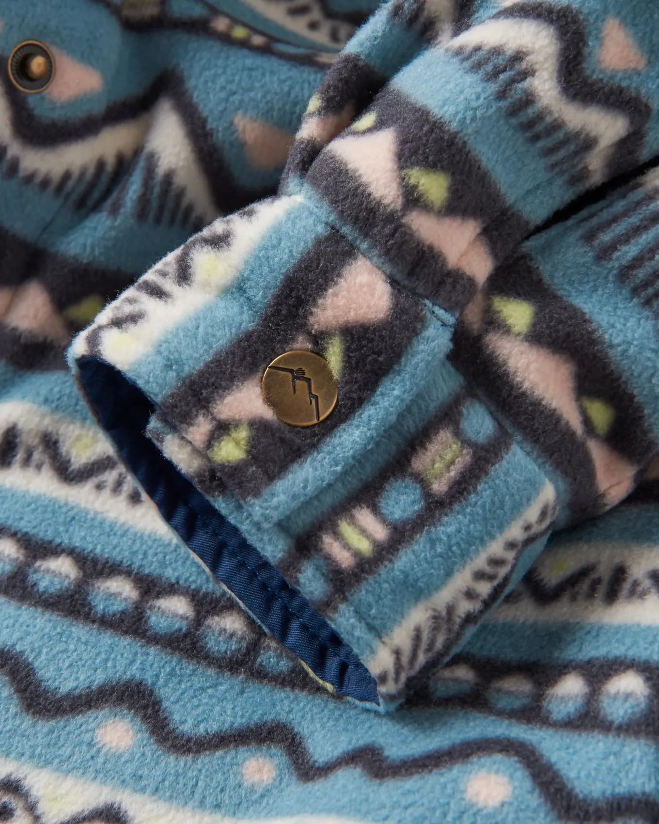 Orion recyceltes Polar-Fleece-Hemd - Berg Geo Arktis