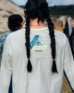 Pacifica recyceltes aktiv Langarmshirt - Birke meliert