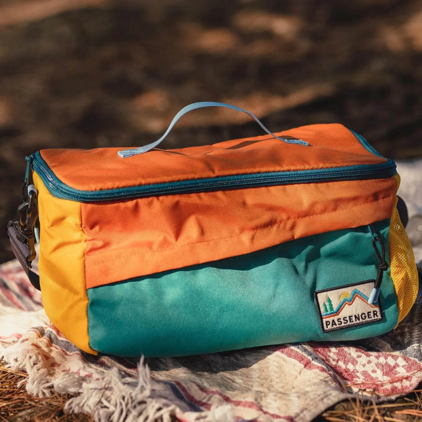 8-Pack Recycelte Kühltasche - Mehrfarbig