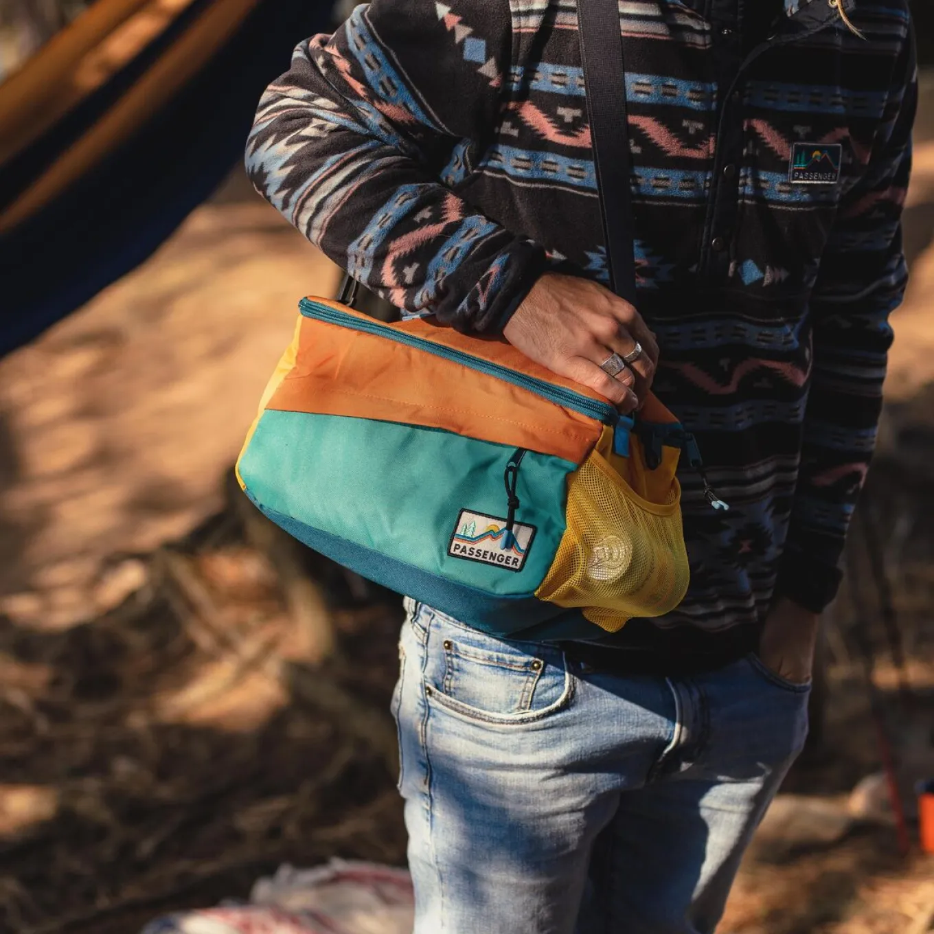 8-Pack Recycelte Kühltasche - Mehrfarbig