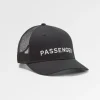 Passenger recycelte Baumwoll-Trucker-Kappe - Schwarz