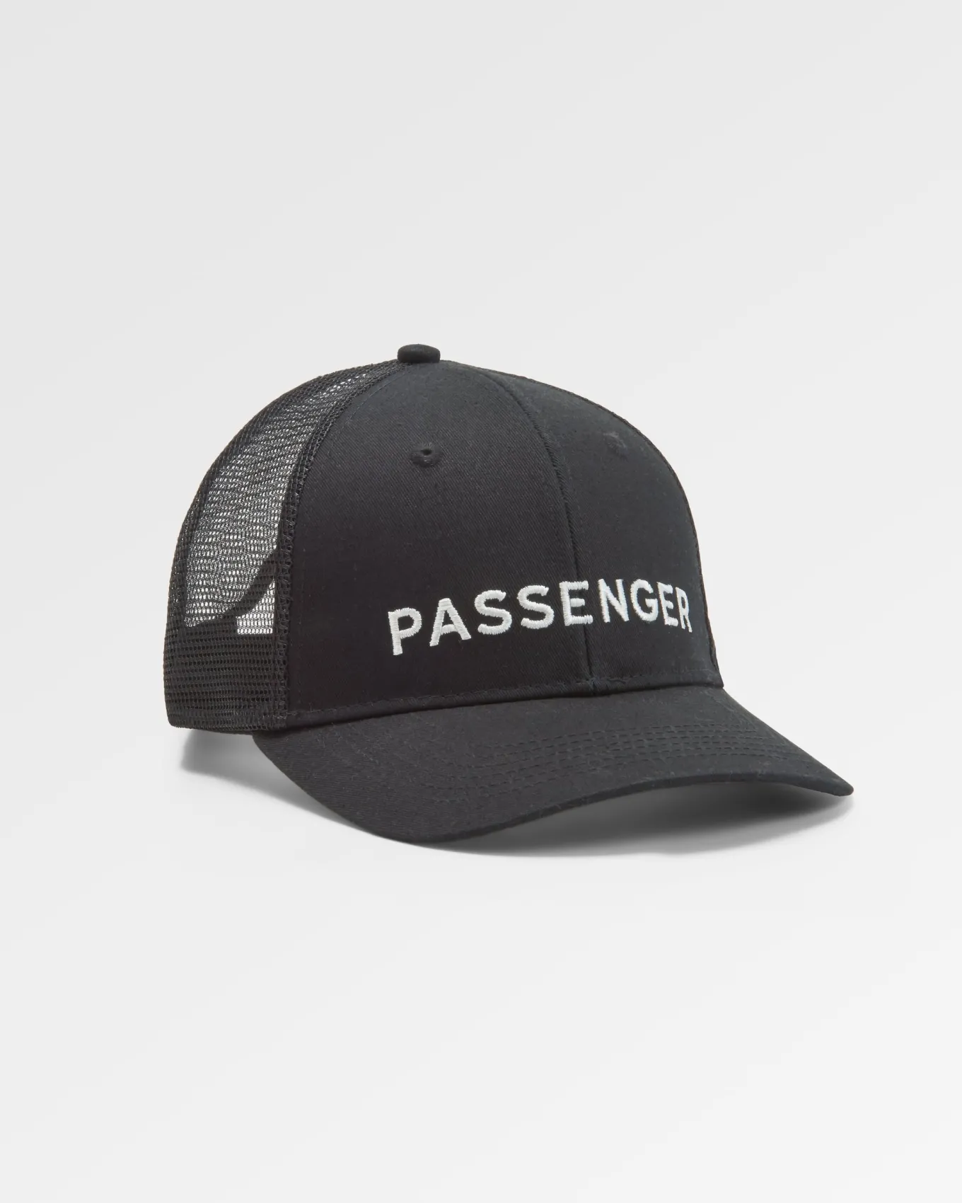 Passenger recycelte Baumwoll-Trucker-Kappe - Schwarz