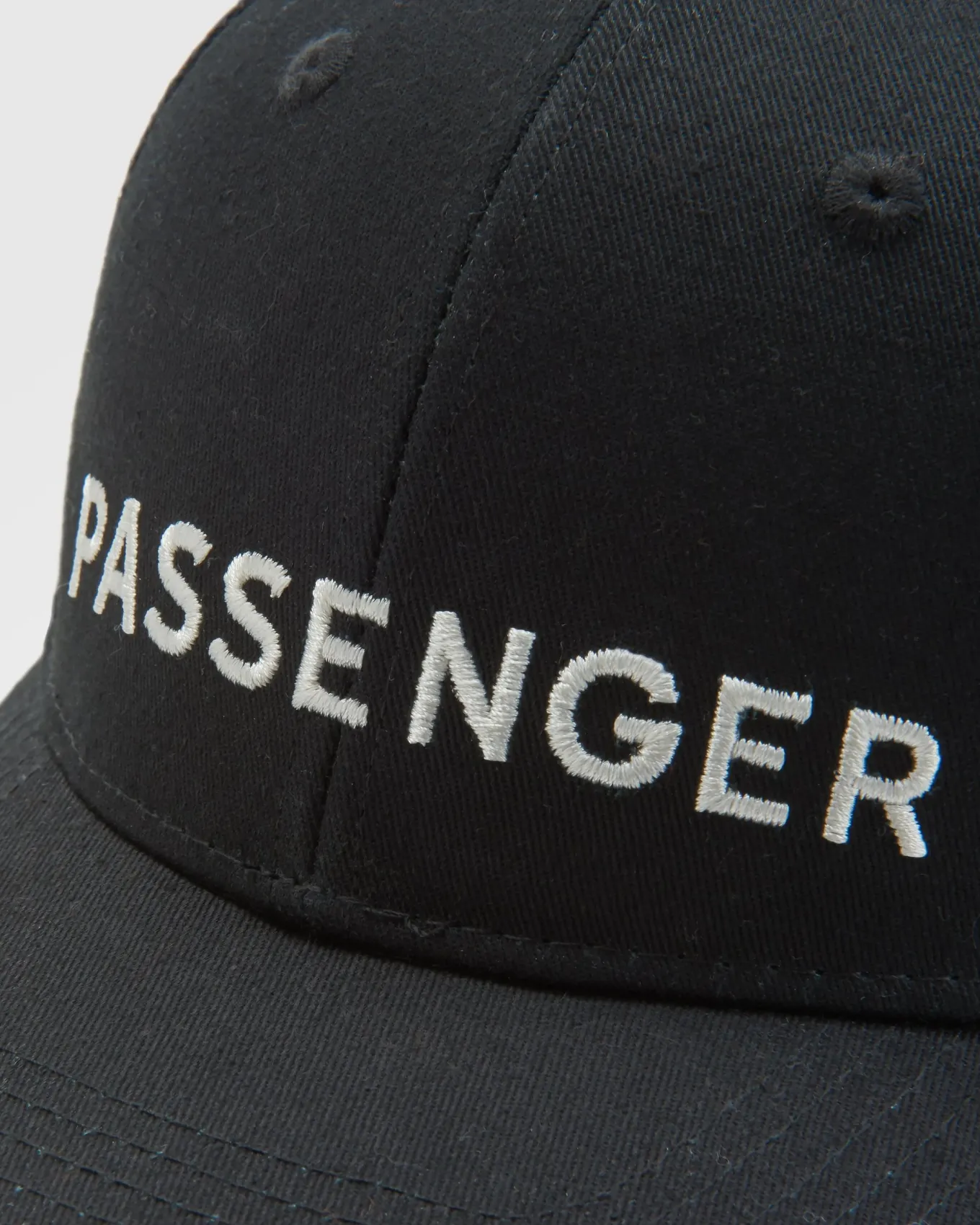 Passenger recycelte Baumwoll-Trucker-Kappe - Schwarz