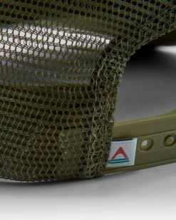 Passenger recycelte Baumwoll-Trucker-Kappe - Khaki