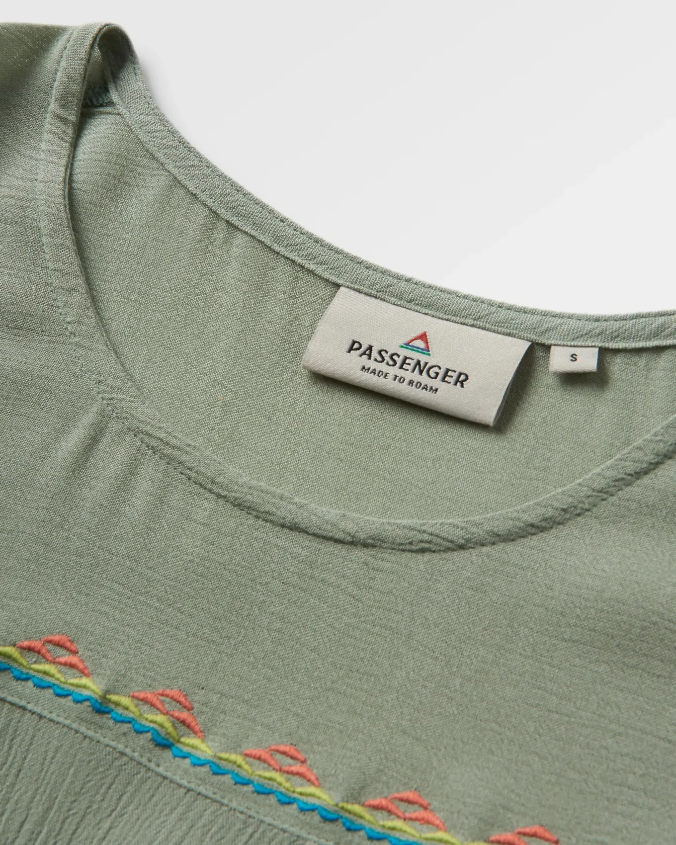 Petal Top - Pistazie