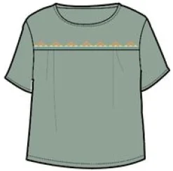 Petal Top - Pistazie