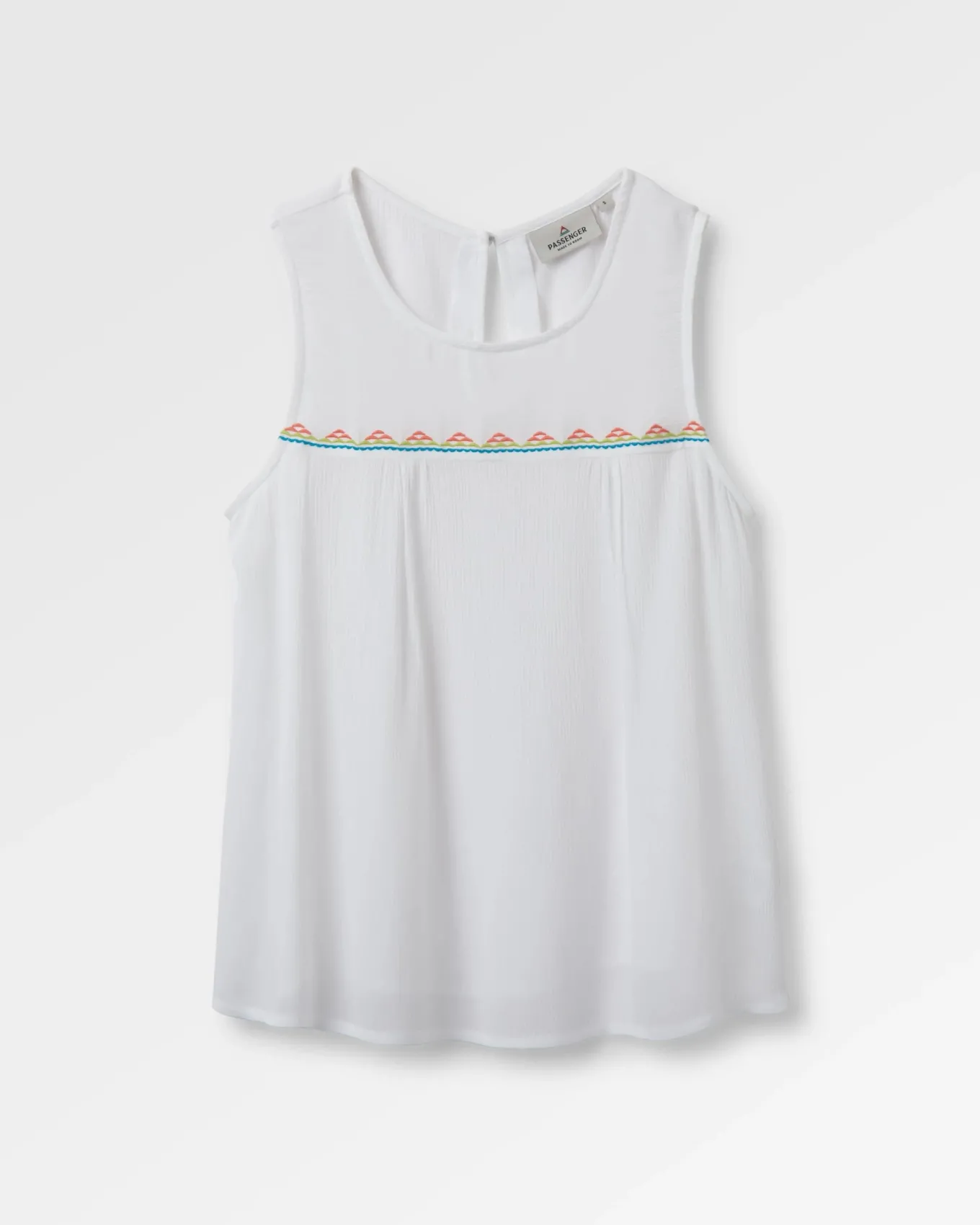 Petal Top - Weiß